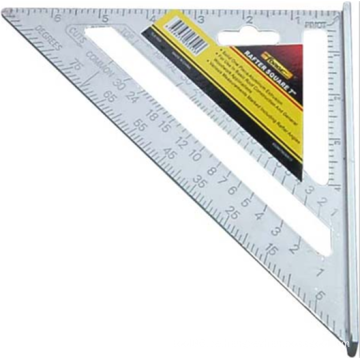 Multifunktionale Messwerkzeuge 7 &quot;Aluminium Rafter Square Set Square